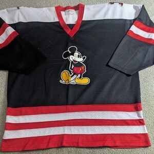 🏒 Rare Mickey Mouse Hockey Jersey